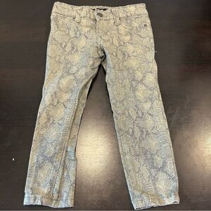 Joe’s Jeans Snakeskin Printed Slim Jeans Toddler Girl